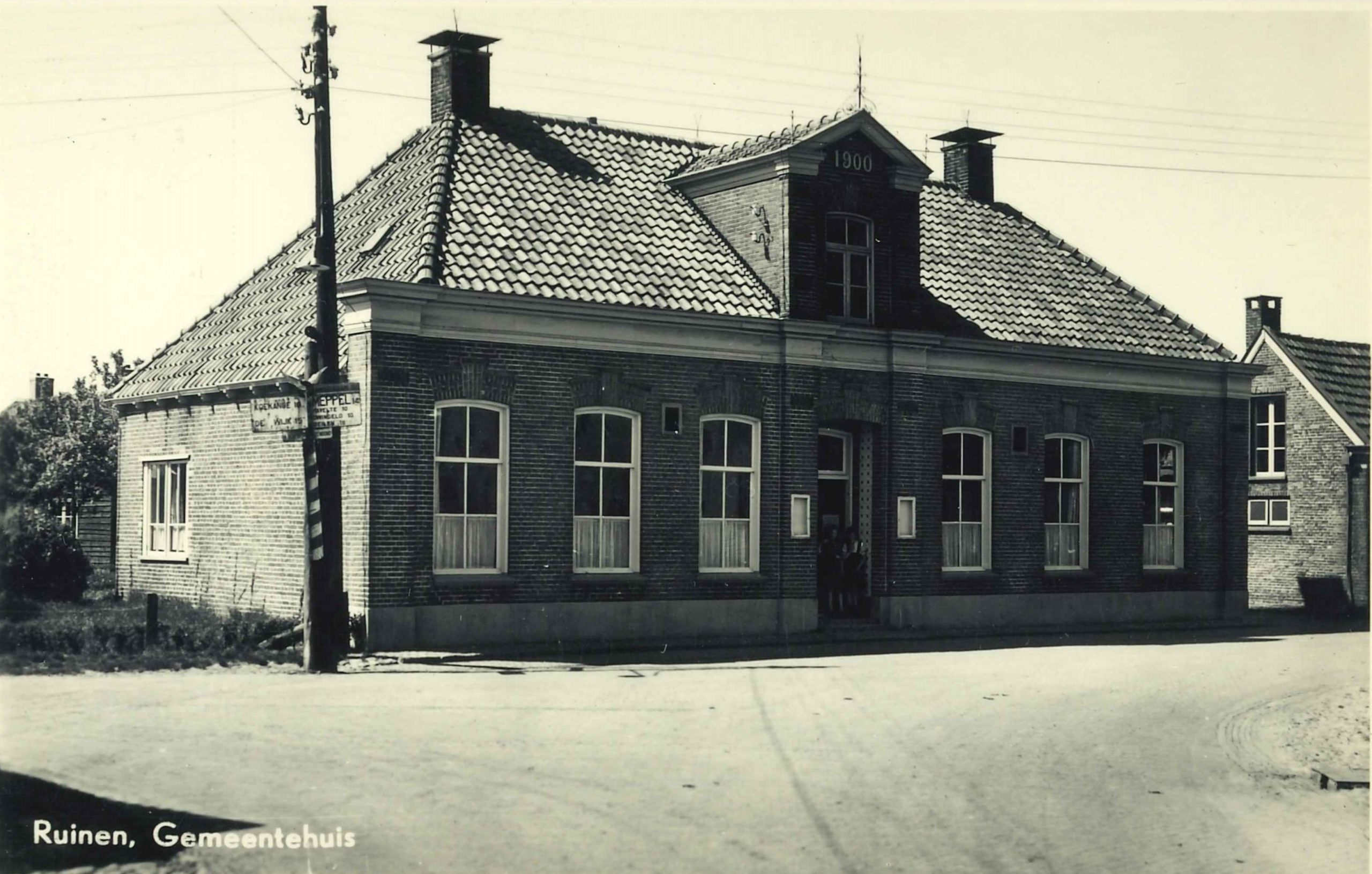 foto gemeentehuis oud